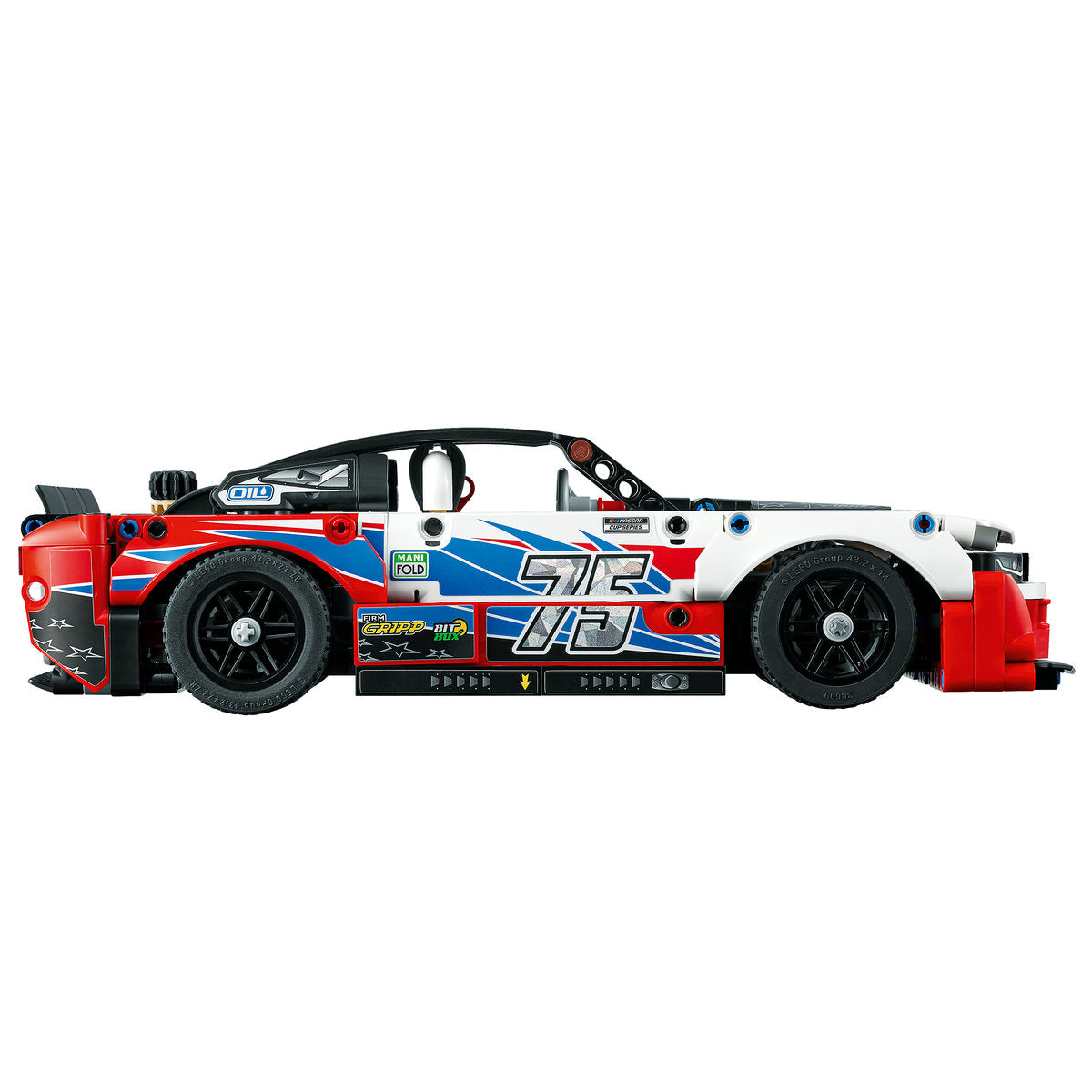 LEGO® Technic - NASCAR® Next Gen Chevrolet Camaro ZL1 42153, 672 piese