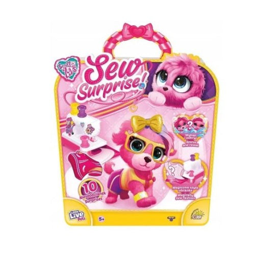 Little Live Pets - Scruff a Luvs - Sew Surprise! Wow Pink