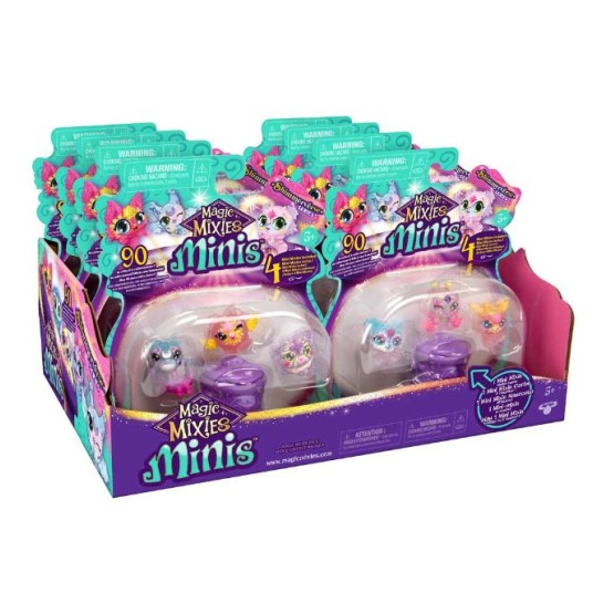Magic Mixies Minis set 4 figurine, seria 1
