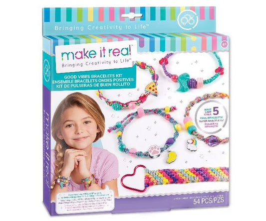 Set creatie bratari Make it Real 54 piese