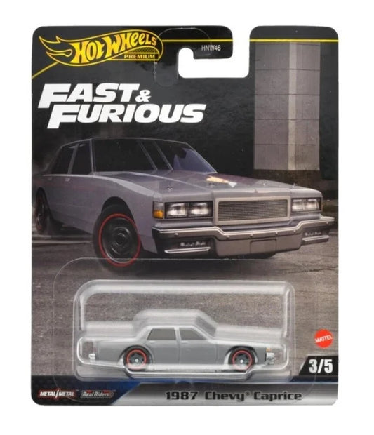 Masinuta Hot Wheels Fast and Furious - 1987 Chevy Caprice