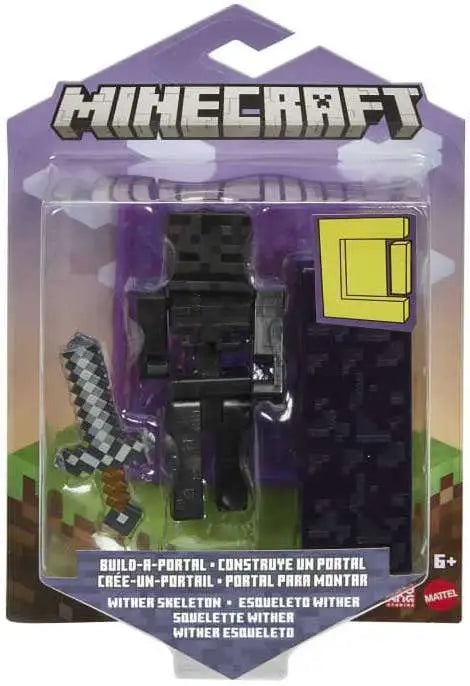 Figurina Minecraft Core Action - Wither Skeleton
