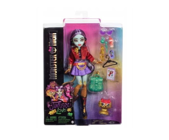 Papusa Monster High cu animal de companie - Jinafire Long