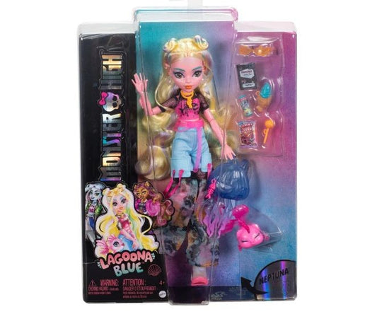 Papusa Monster High cu animal de companie - Lagoona Refresh