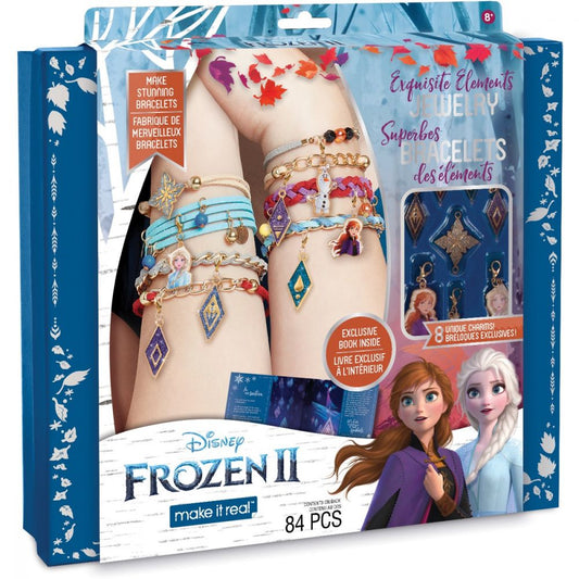 Set de creatie 8 bratari Make It Real, Frozen 2