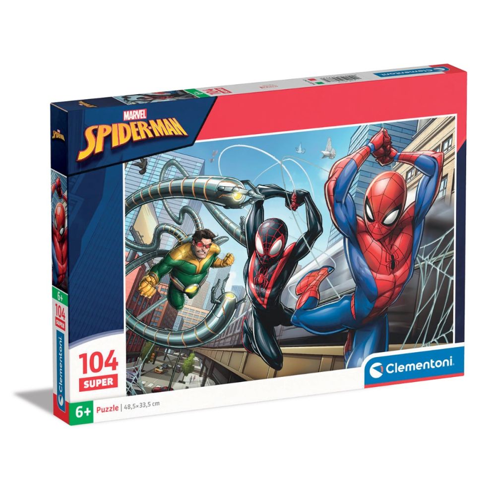 Puzzle Super 104 Piese - Spider-Man