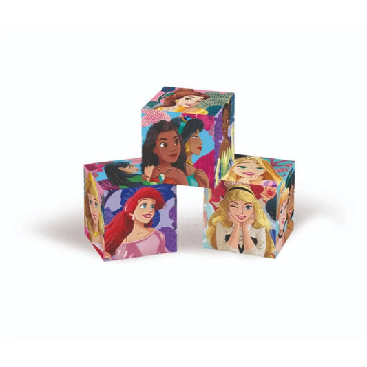6 Cuburi Tip Puzzle Cu Printese Disney