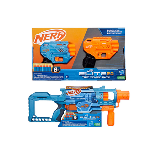 NERF Elite 2.0 Trio Combo Pack
