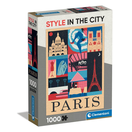 Puzzle Compact 1000 Piese - Style In The City Paris