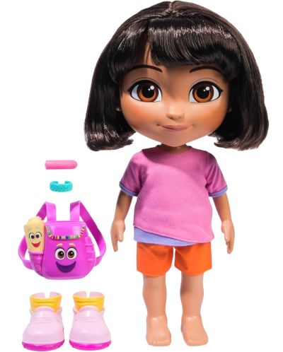 Papusa Interactiva Dora, 30 cm - Sing & Explore
