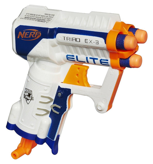 N-Strike Elite Triad Ex-3 Cu Gloante De Burete