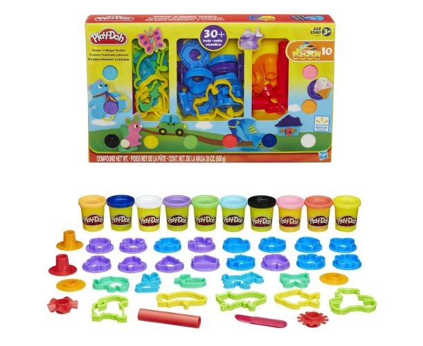 Set Play Doh cu stampile si forme