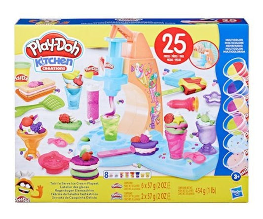 Set Play-Doh Kitchen Creations Twirl 'n Serve Ice Cream / 3