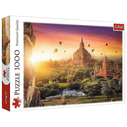 Puzzle 1000 piese - Templu antic in Burma