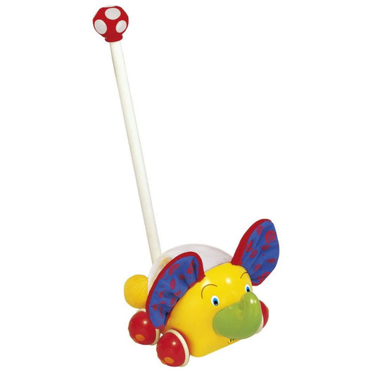 Elefant "trage-impinge" - Push Along Happy Elephant