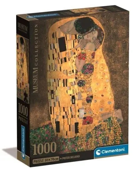 Puzzle Compact 1000 Piese Museum - Il Bacio