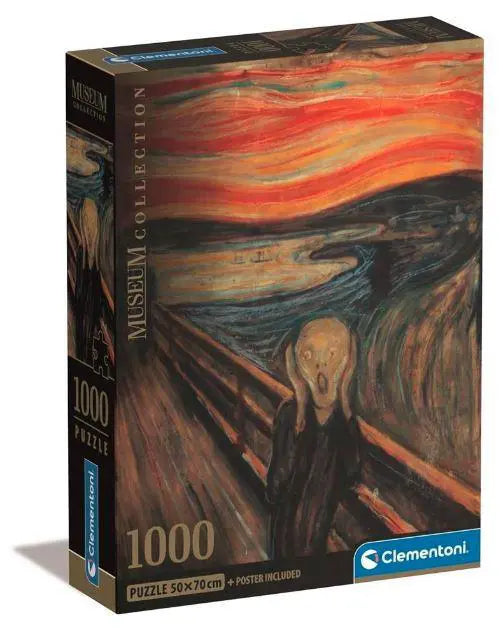Puzzle Compact 1000 Piese Museum - Munch - The Screem