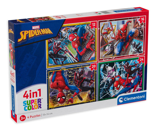 Puzzle 4 In 1 - Spider-Man