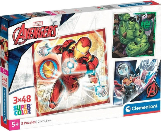 Puzzle 3X48 Piese - Marvel Avengers