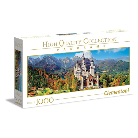 Puzzle Compact 1000 Piese Panorama - The Neuschwanstein Castle