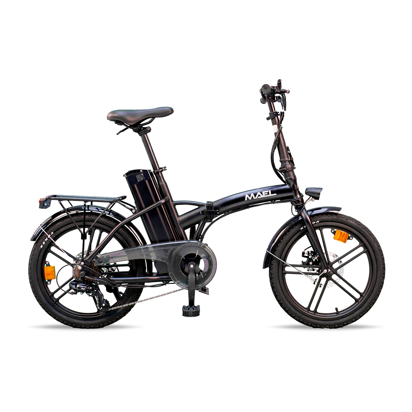 Bicicleta electrica pliabila Mael Paris negru, 20 inch