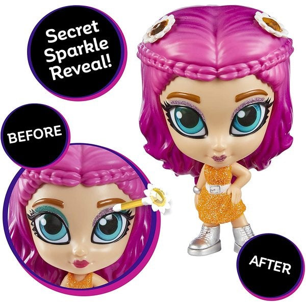 Papusa Neon! InstaGlam cu set MakeUp incorporat - Nina