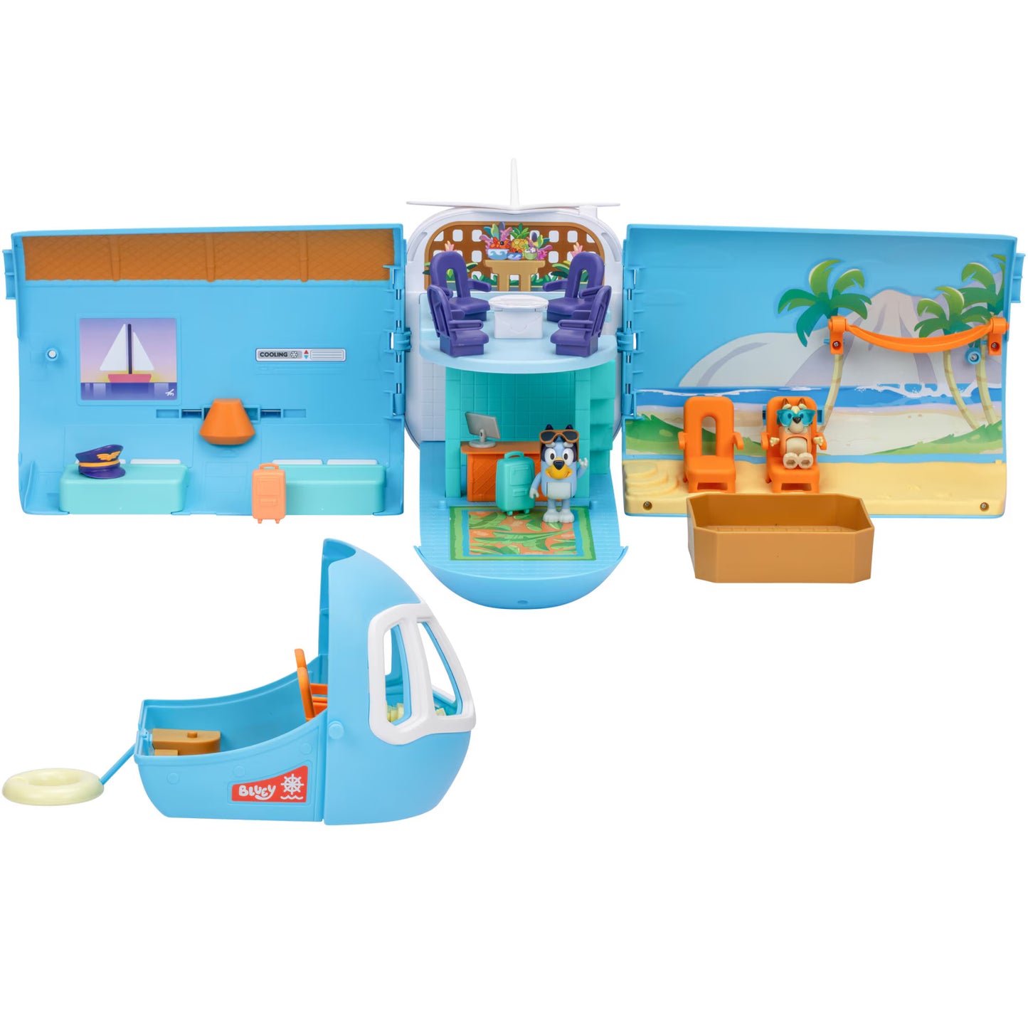 Bluey avion transformabil 3 in 1