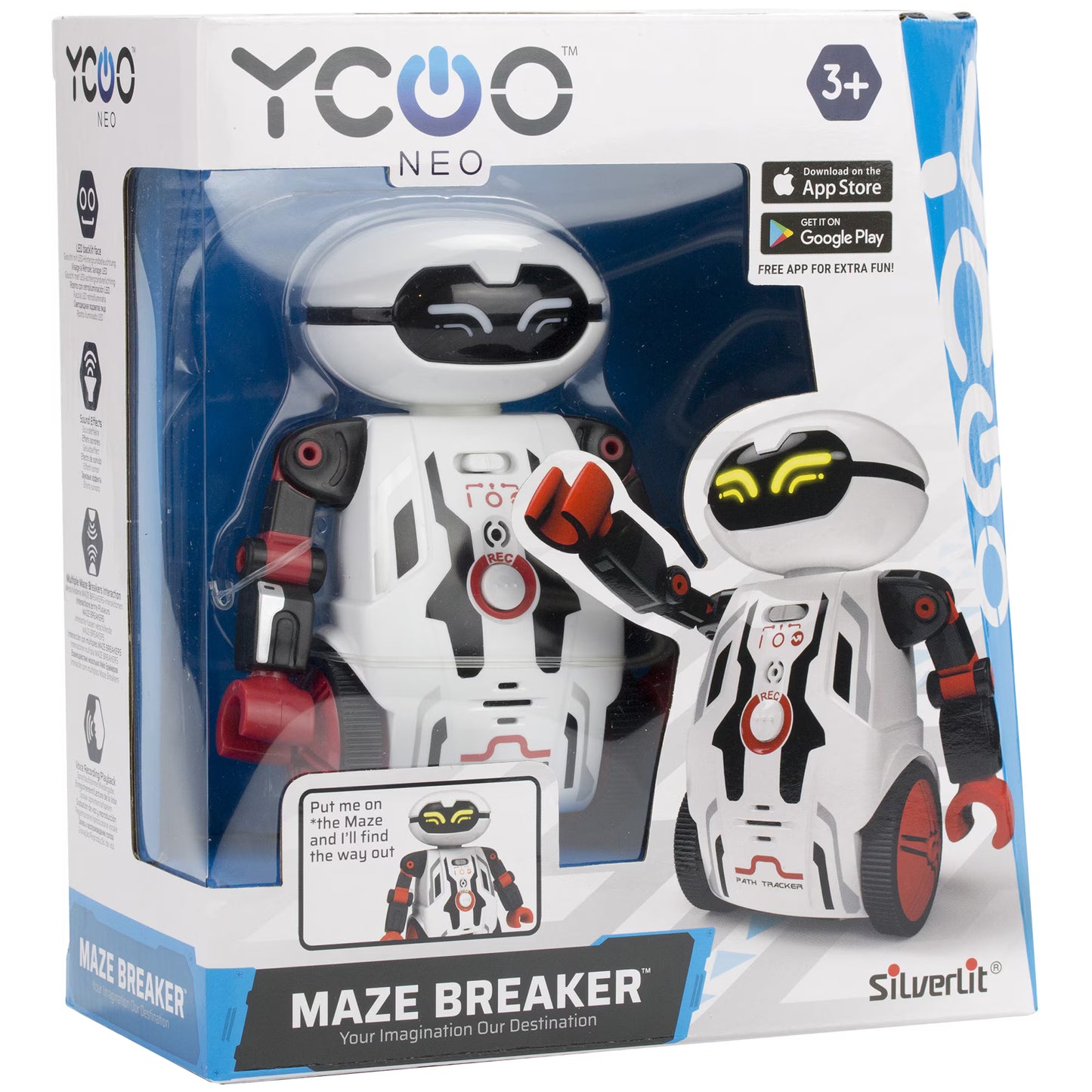 Robot electronic Maze Breaker