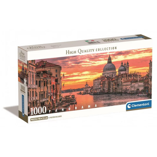 Puzzle Comp. 1000 Piese Pano. - The Grand Canal, Venezia