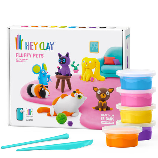 Hey Clay - set mare Fluffy Pets