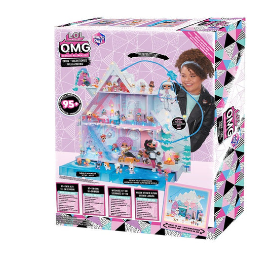 Casa L.O.L. Surprise! Cottage Winter Cottage cu 45 surprize