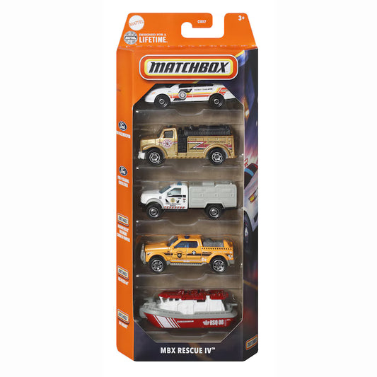 Set 5 masinute - MBX Rescue IV