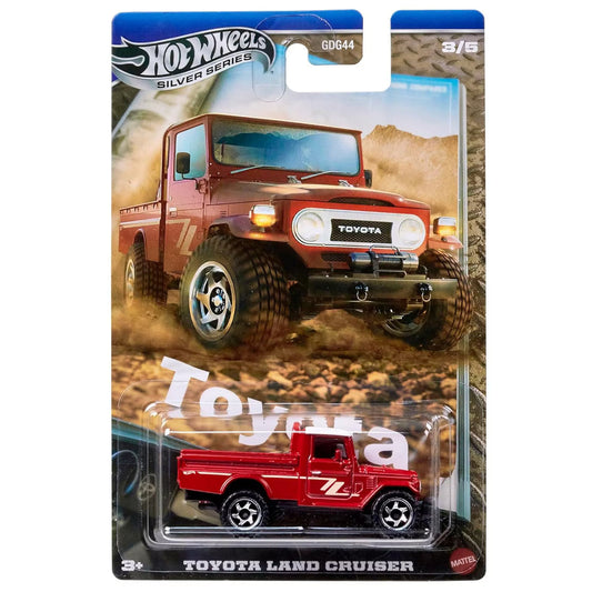 Hot Wheels Silver Series -Toyota Land Cruiser