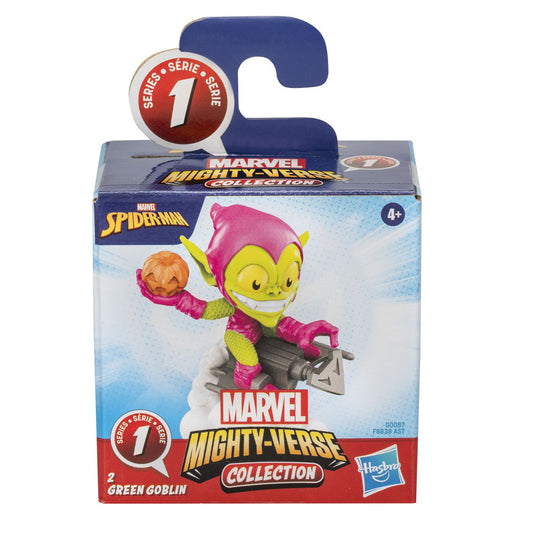Figurina Spiderman Mighty Verse Series 1 Green Goblin