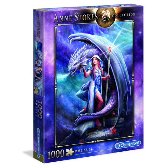 Puzzle Compact 1000 Piese Anne Stokes - Dragon Mage
