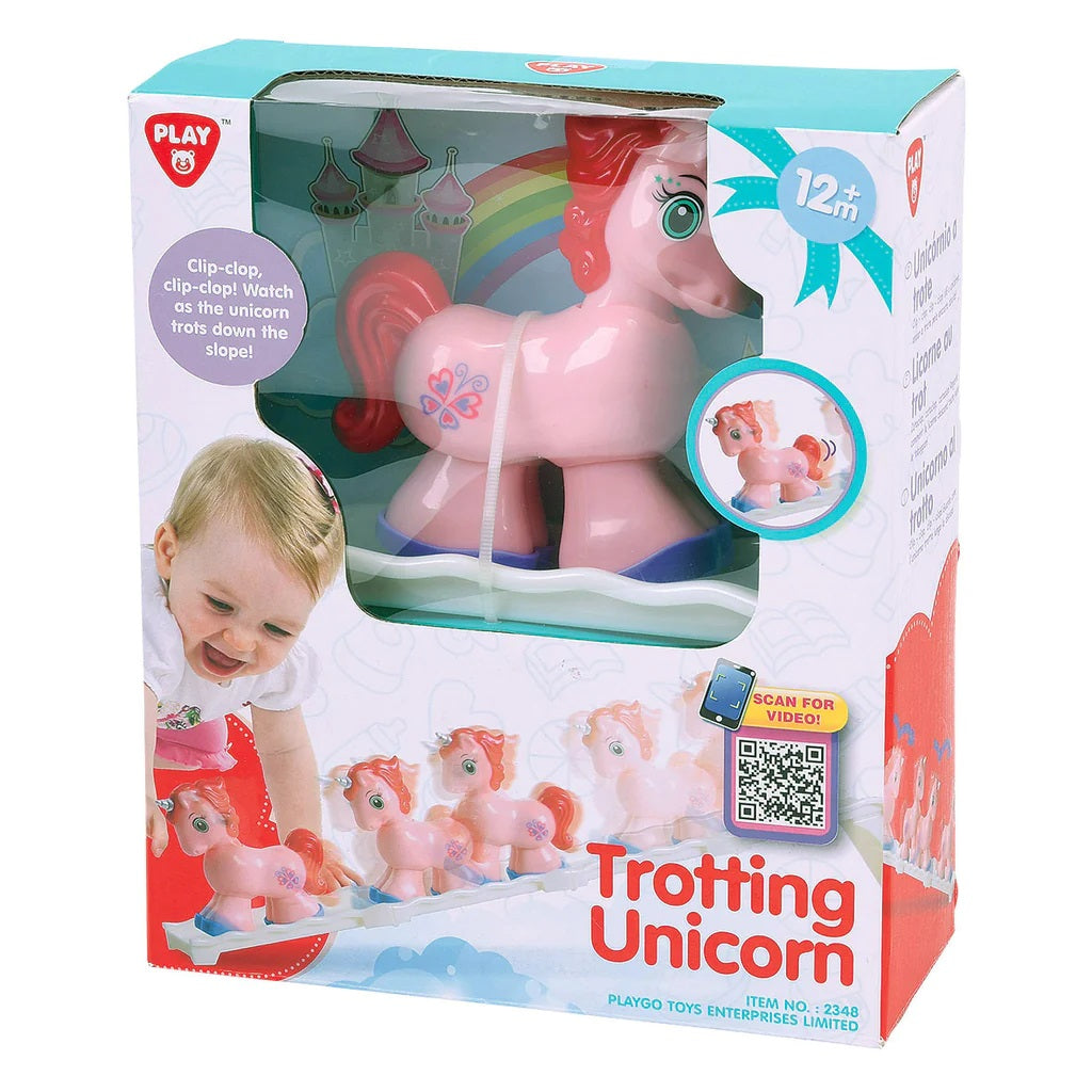 Jucarie interactiva PlayGo, Unicorn trapand