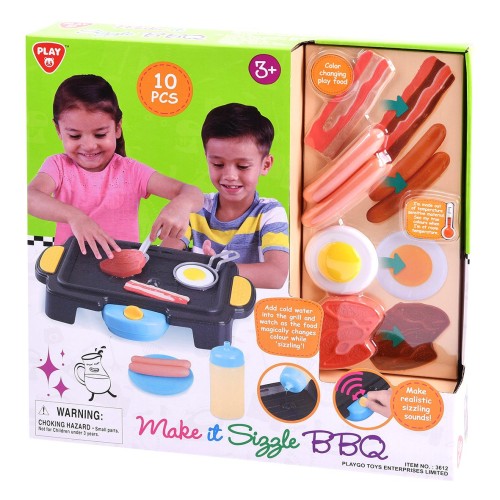 Set BBQ PlayGO, cu sunete si 10 accesorii