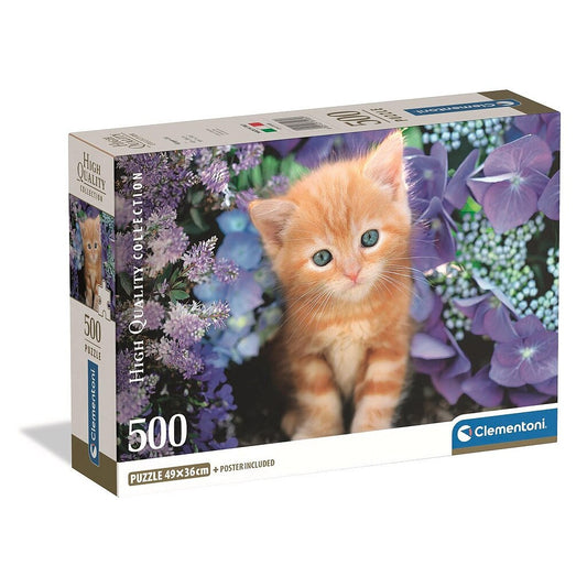 Puzzle Compact 500 Piese - Ginger Cat
