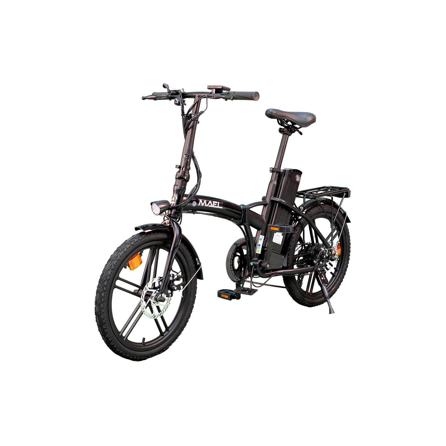 Bicicleta electrica pliabila Mael Paris negru, 20 inch