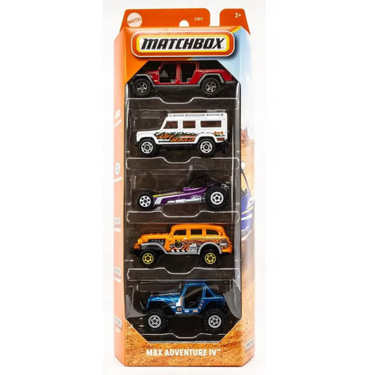 Set 5 masinute - MBX Adventure IV