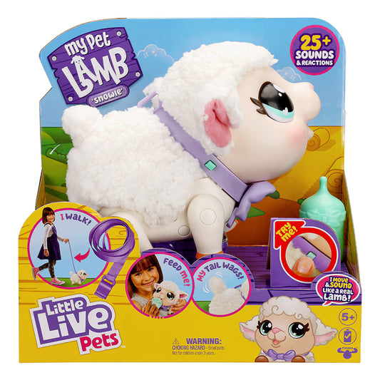 Little Live Pets - My Pet Lamb - Oita interactiva Snowie