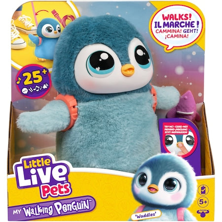 Little Live Pets - My Walking Penguin - Pinguinul Waddles