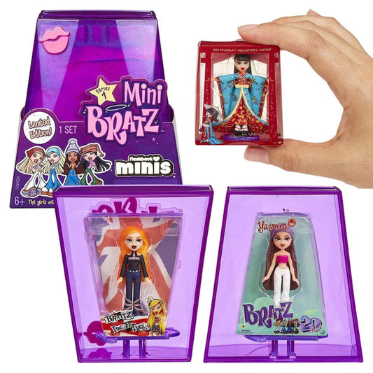 Bratz Set 2 Papusi Mini Surprise Flashback