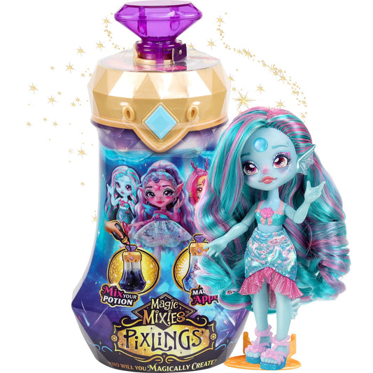 Papusa Pixling seria 1, Aqua - Marena Mermaid
