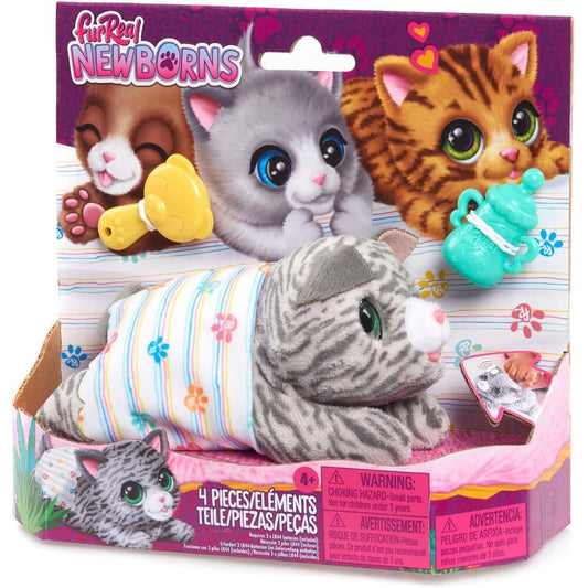 FurReal Newborns - Pisica cu accesorii incluse