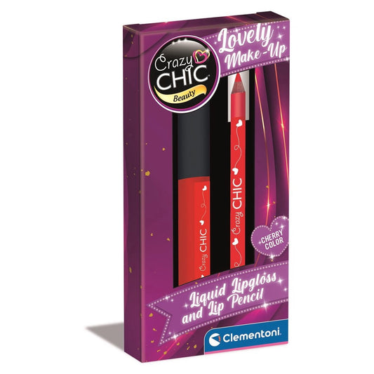 Crazy Chic - Luciu de Buze + Creion - Mov