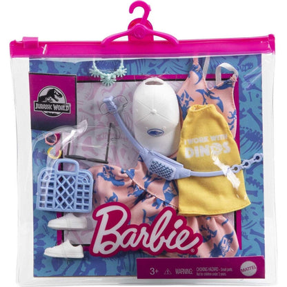 Set 10 Accesorii Barbie, Jurassic World