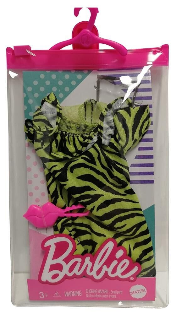 Set Costum pentru Papusa, Barbie Fashion Complete Look, GRC05, 25 cm