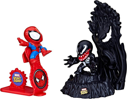 Set 2 figurine Marvel Stunt Squad - Spider-Man vs Venom