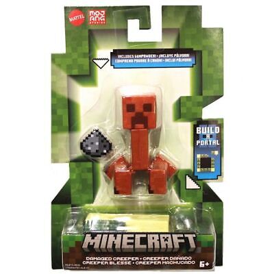 Figurina Minecraft Damaged Creeper